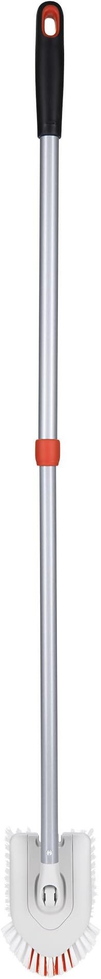 OXO 12166000 Good Grips Extendable Tub & Tile Brush & Good Grips Tub and Tile Scrubber Refill,Orange,