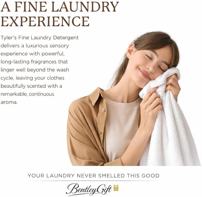 Tyler Candle Company Laundry Detergent - High Maintenance 64 Fl oz/with Dryer Sachet Single Pouch xL