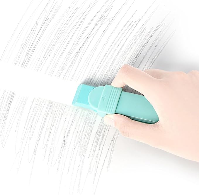 Rust Remover Brush, 10.5cm PP Easy Limescale Eraser with Ergonomic Handle, Scale Cleaner Tool for Metal Surfaced Cleaning, Bathroom, Kitchen, Outdoor Use