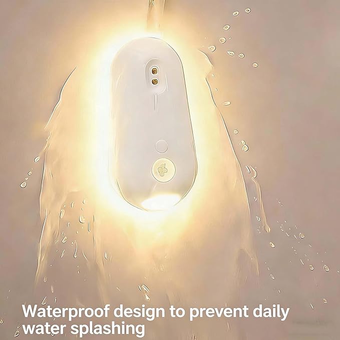 Purivio Self Cleaning Uv Toilet Sanitizer Light, Uv Toilet With Night Light, Hands-Free Cleaning Support, Motion-Activated, Rechargeable, Adhesive-Mounted For Shared Bathrooms (3 Sets)
