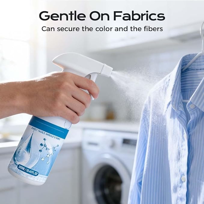 Cleanse Natural Clothing Emulsifier, 2026 New Upgrade Non Ionic Emulsifier Clothing Cleaner, Powerful Spot Stain Remover Laundry Spray, No Damage Fabric Conditioner Restore Faded Color (3pcs)