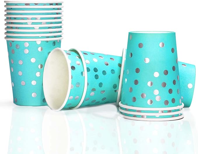 Teal Party Decorations, 168Pcs Teal Plates and Napkins Party Supplies, Birthday Plates Serves 24, Birthday Decorations for Women, Turquoise Sweet 16, Easter Graduation Mothers Day