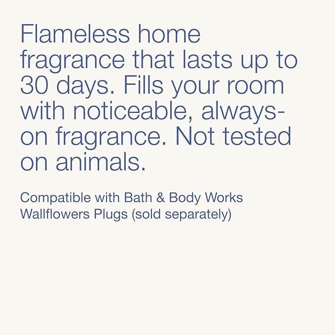 Bath & Body Works Wallflowers Refills, Laundry Day Scent, Plug-In Air Freshener Refills for Bedrooms, Bathrooms & Living Spaces, 2 Pack