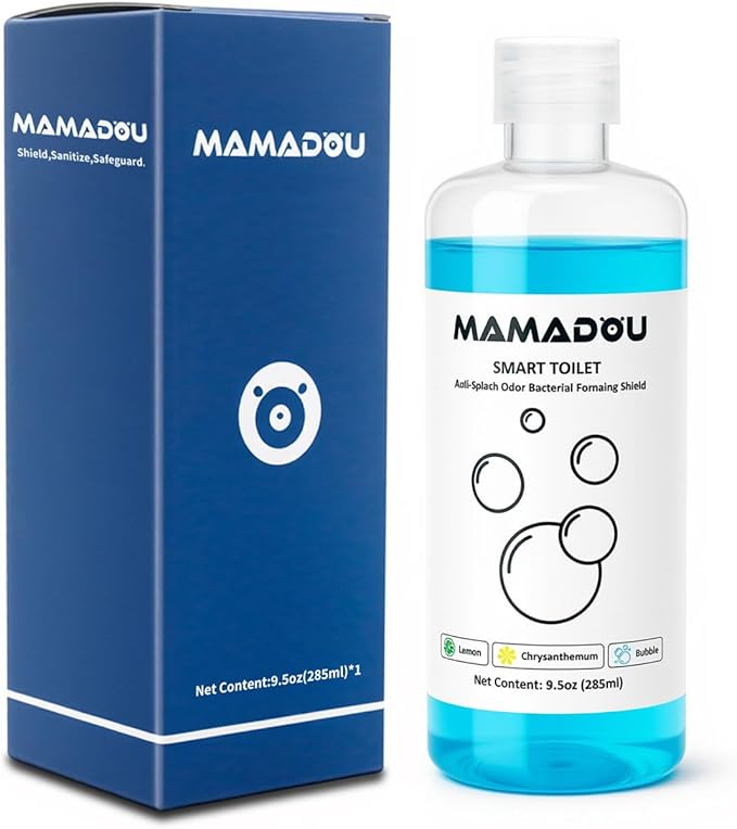 MAMADOU Smart Toilet Cleaner Foam Shield 285ml Splash Control Deodorizing Foaming Agent Special Cleaning Toilet Bowl Stain-Resistant For Fresh Comfortable Bathroom Environment
