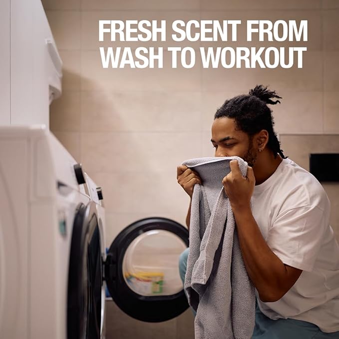 HEX Performance Laundry Detergent Packs, Unscented, 75 Count – Activewear Detergent Pods for Odor & Sweat Removal, Fragrance-Free Sport Wash, HE Compatible