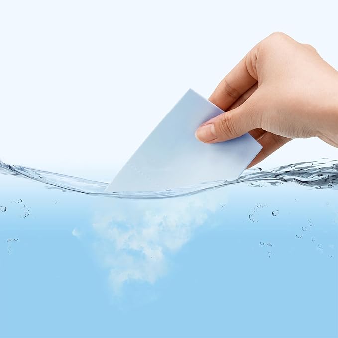 Laundry Detergent Sheets - Lavender Scent, 80 Loads Travel Sheets, No Plastic Jug, Home & Travel Washing