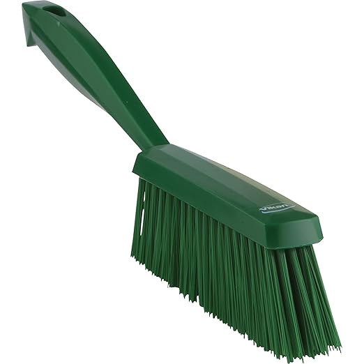 Vikan 45892 Brush,Hand,Medium,14",PP/PBT,Green