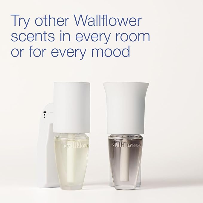 Bath & Body Works Wallflowers Fragrance Plug, White Flare Design, Plug-in Air Freshener Device for Bedrooms, Bathrooms & Living Spaces - 1 Pack