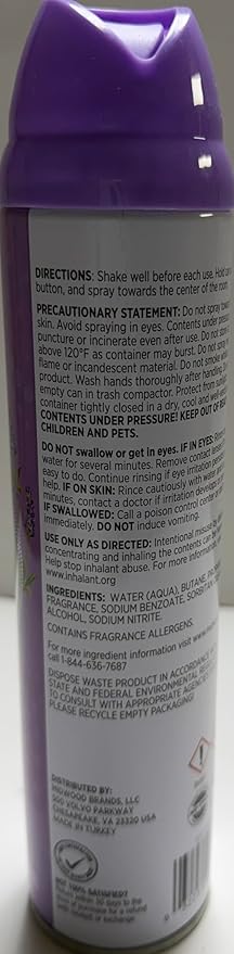 Wizard Homelin Great Scents Air Freshener smoke odor eliminator, 8 oz Odor Neutralizer Wizard The Magic of Fresh Air Freshener Serene lavender (Pack of 4)