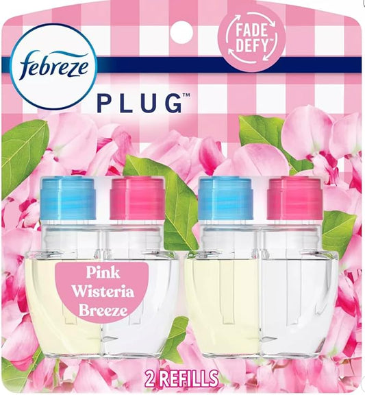 febreze pink wisteria plugin oil 1.75 fl ounce