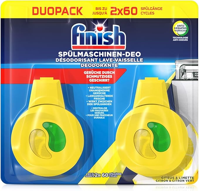 Finish - Finish Duplo Lemon Dishwasher Freshener