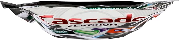 CASCADE Platinum ActionPacs + Oxi, Dishwasher Detergent, Fresh Scent, 14 Ct