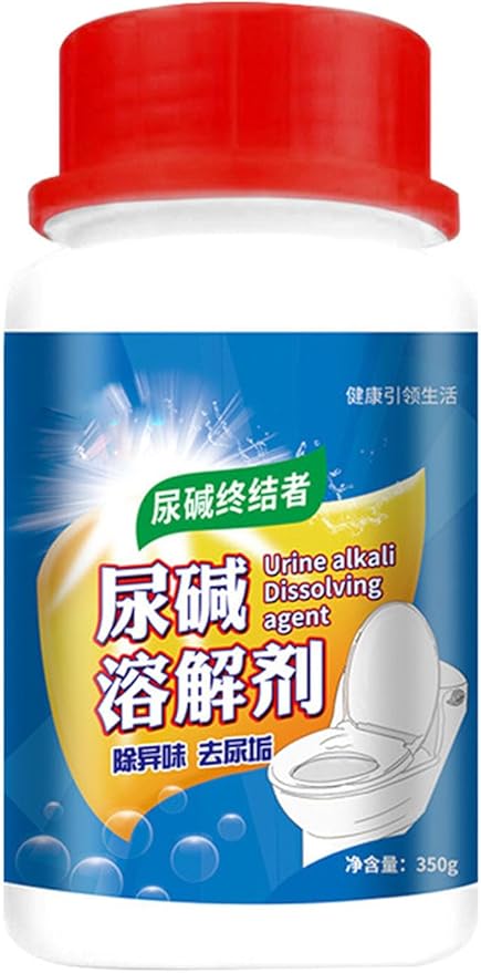 Toilet Urine Alkali Cleaner - Deodorization and Odor Removal, Urine Alkali Cleaner for Household Use with Yellow Stains in Urinals