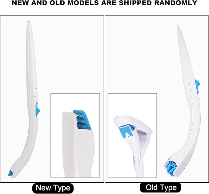 Disposable Toilet Brush, Disposable Toilet Bowl Cleaner Wand with Cleaning Cotton, Disposable Toilet Cleaner Cleaning Toilet Brush for Home, Bathroom