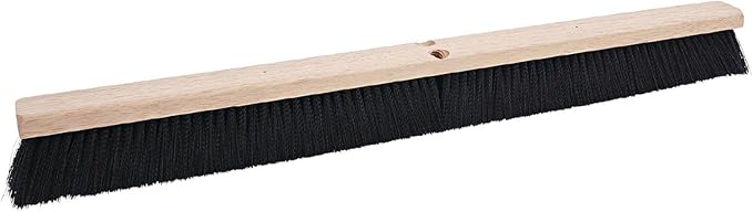 Boardwalk Floor Brush Head, 3" Black Polypropylene Bristles, 36" Brush