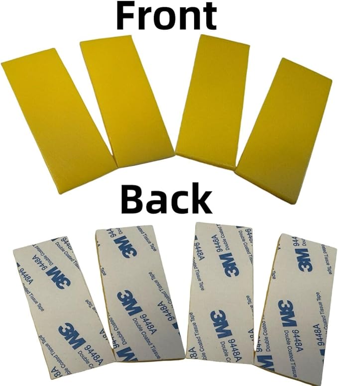 Pack of 4 Vanilla Air Freshener Pads – Long-Lasting Fragrance for Air Conditioner Vents – Easy to Use Scent Diffuser for Home, Office, or Car