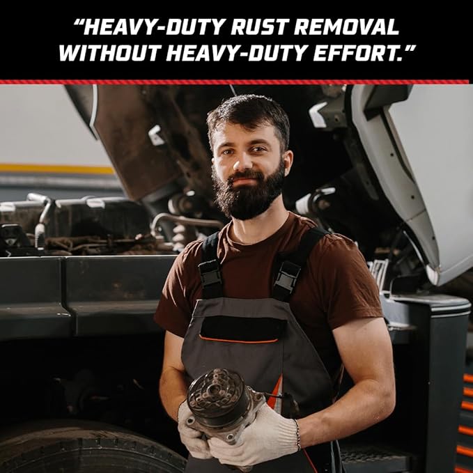 FORGED HIGH-TEST™ Extra Heavy-Duty Rust Remover, 8.96 pounds (Pack of 1) | 128 oz. | Auto Parts, Hardware, Restoration & More!