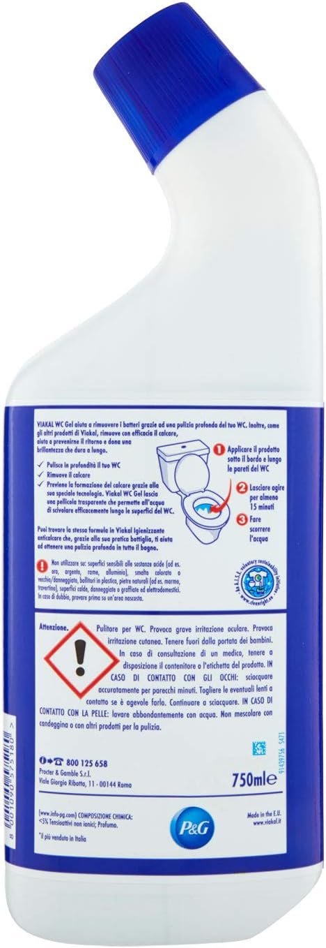 Viakal Toilet Gel 750 ml