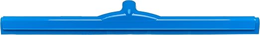 SPARTA 4156814 Plastic Double Foam Squeegee, Commercial Squeegee With Durable Contruction For Cleaning, Commercial, Residential, 24 Inches, Blue, (Pack of 6)