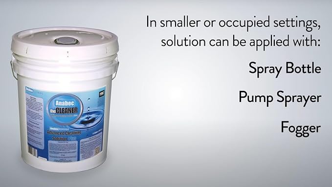 Crawl Space DIY Anabec Commercial Cleaner – 5 Gallon All-Purpose Industrial Cleaning Solution for Construction, Crawl Spaces & General Use