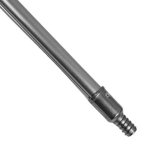 Telescopic Replacement Handle, Extendable Broom Pole, Expands from 23" to 54" Length, Great for Brooms, Mops, Painting Rollers and Window Cleaning