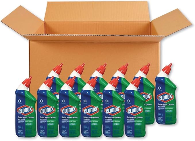 Clorox Bleach Toilet Bowl Cleaner, 24 Oz, Case of 12