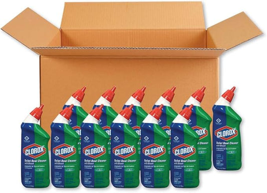 Clorox Bleach Toilet Bowl Cleaner, 24 Oz, Case of 12