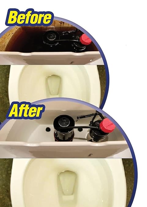 Hurriclean - HC-MO48 Deluxe 3-Pack New and Improved Automatic Toilet Tank Cleaner No Scrubbing