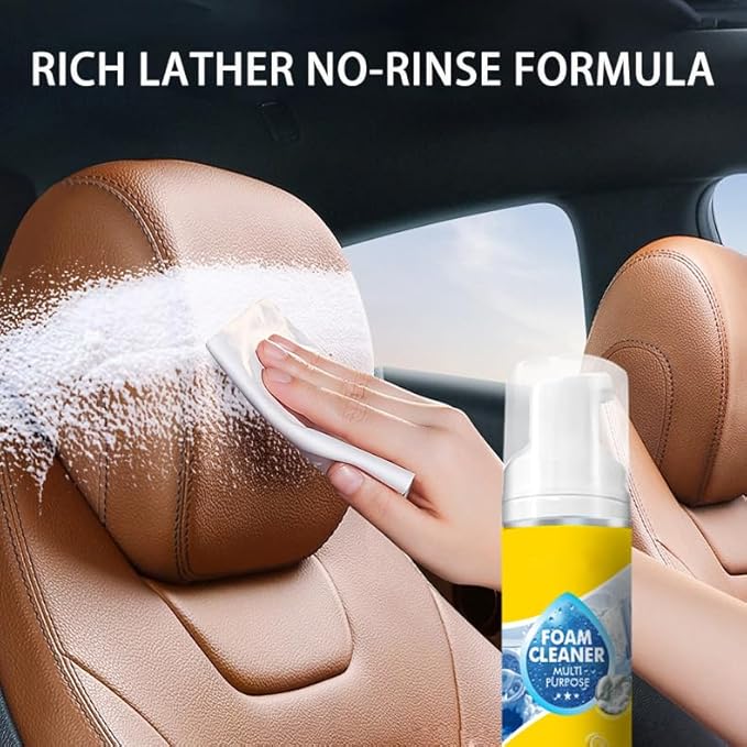 4-in-1 All-Purpose Deep Cleaning Spray, 5oz, for Car Interior, Kitchen Grease, Bathroom Tiles, Sofa Upholstery