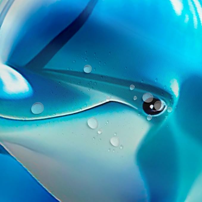 3D Dolphin Waterproof Shower Curtain 72"Wx78"L, Coral Sealife Shower Curtain for Kids Child Boys, 3D Nautical Sea Animal Bath Curtain, Blue Ocean Fish Bathroom Accessories Marine Life Toilet Decor
