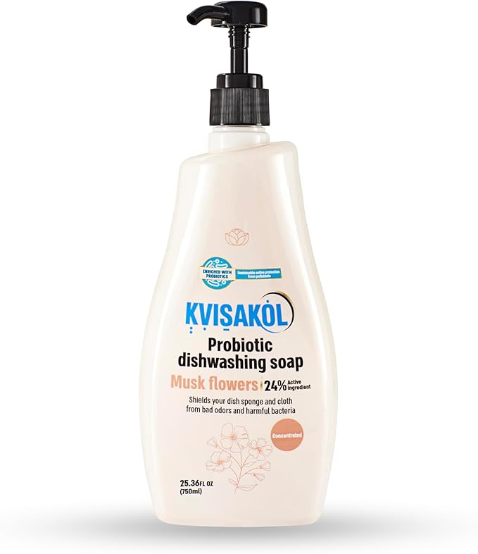 DISH SOAP MUSK FLOWER FRAGRANCE 750ML