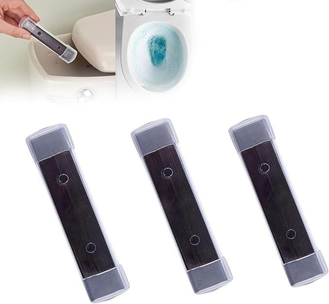 Toilet Magnets for Tank, Long Lasting Magnetic Tank Cleaner, No Chemicals No Staining Cleaning Supplies, for Household Bathroom (3PCS)