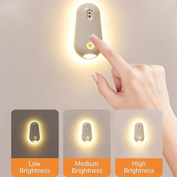 Self Cleaning UV Toilet Sanitizer Light, Motion-Activated, Rechargeable, Night Light, Adhesive-Mounted for Shared Bathrooms, For Elderly & Pet
