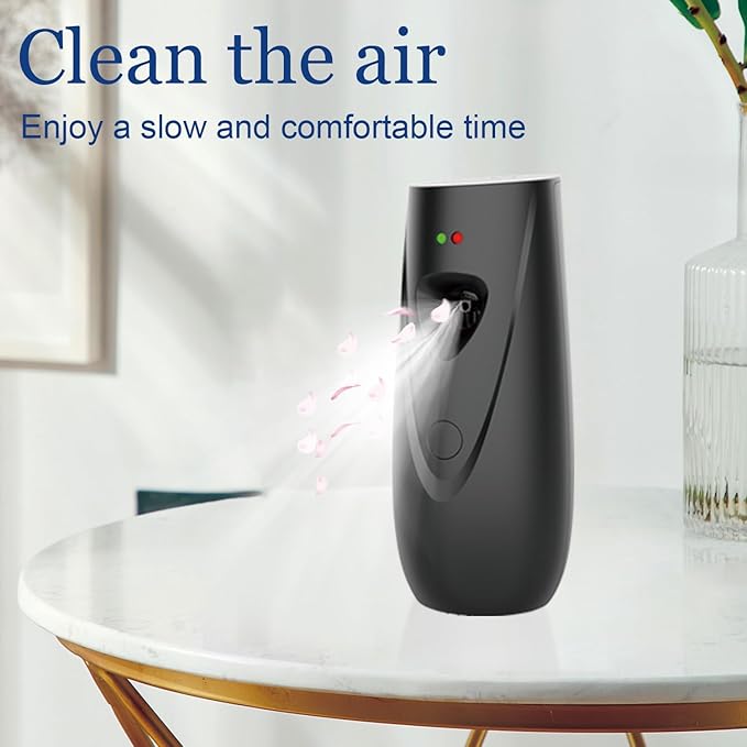 Automatic Air Freshener Spray Dispenser Free Standing or Wall Mounted Automatic Aerosol Spray Dispenser for Home, Indoor, Bathrooms, Offices, Hotels and Commercial Places (B-03)