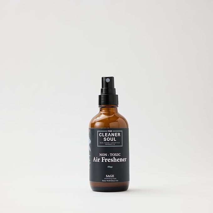 Air Freshener, Natural Essential Oils, Glass Bottle, Non-Toxic, Pet and Family Safe (Sage Cleanse)