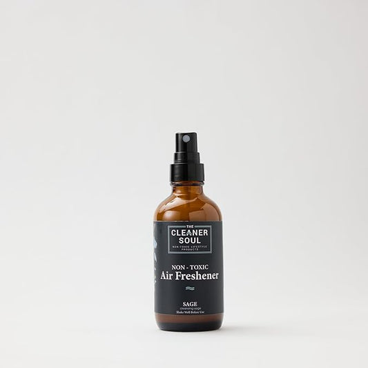 Air Freshener, Natural Essential Oils, Glass Bottle, Non-Toxic, Pet and Family Safe (Sage Cleanse)