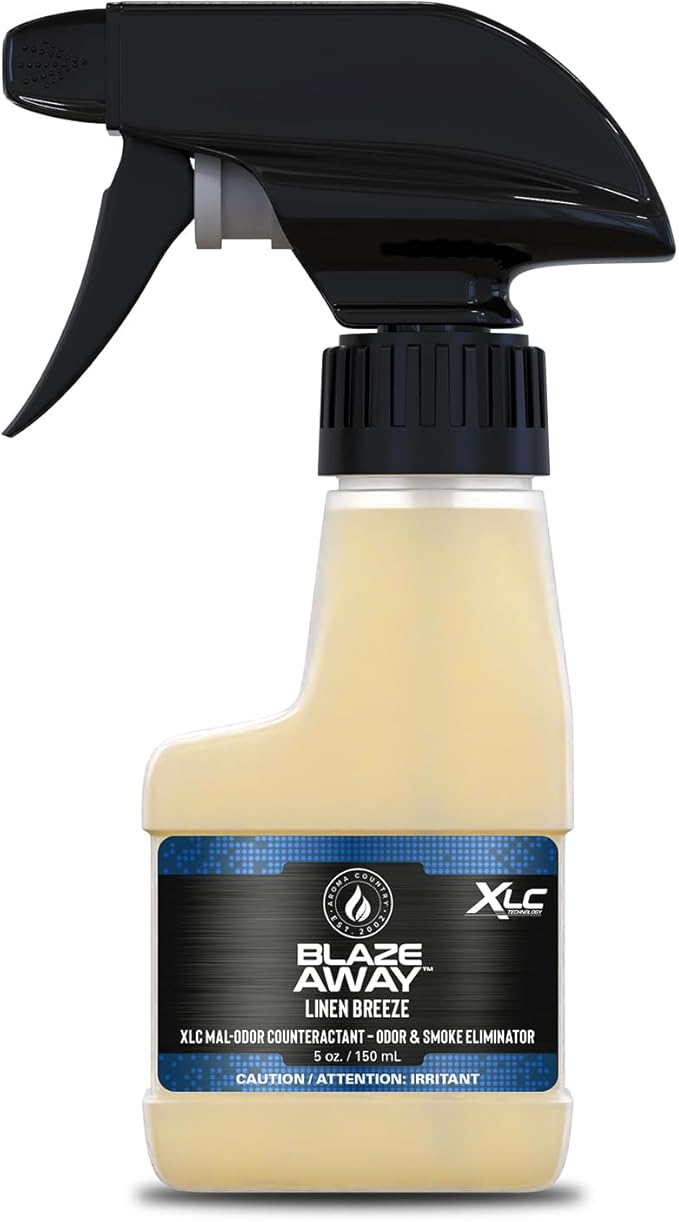 Blaze Away Commercial Air Freshener & Odor Eliminator for Strong Odor - Industrial-Grade Room Spray & Room Deodorizer for Home, Car, Smoke & Pet Odors - Long-Lasting Odor Absorber, Room Fresheners
