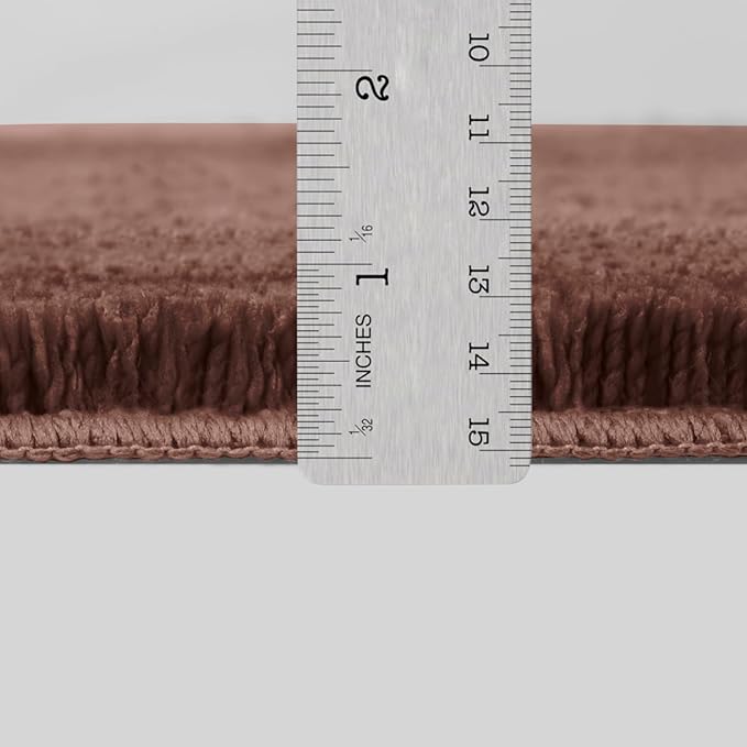 Bath Rugs Set 3 Pieces Bathroom Mat Soft Absorbent Plush Shaggy Soft Floor Non Slip Shower Bath Tub Machine Washable