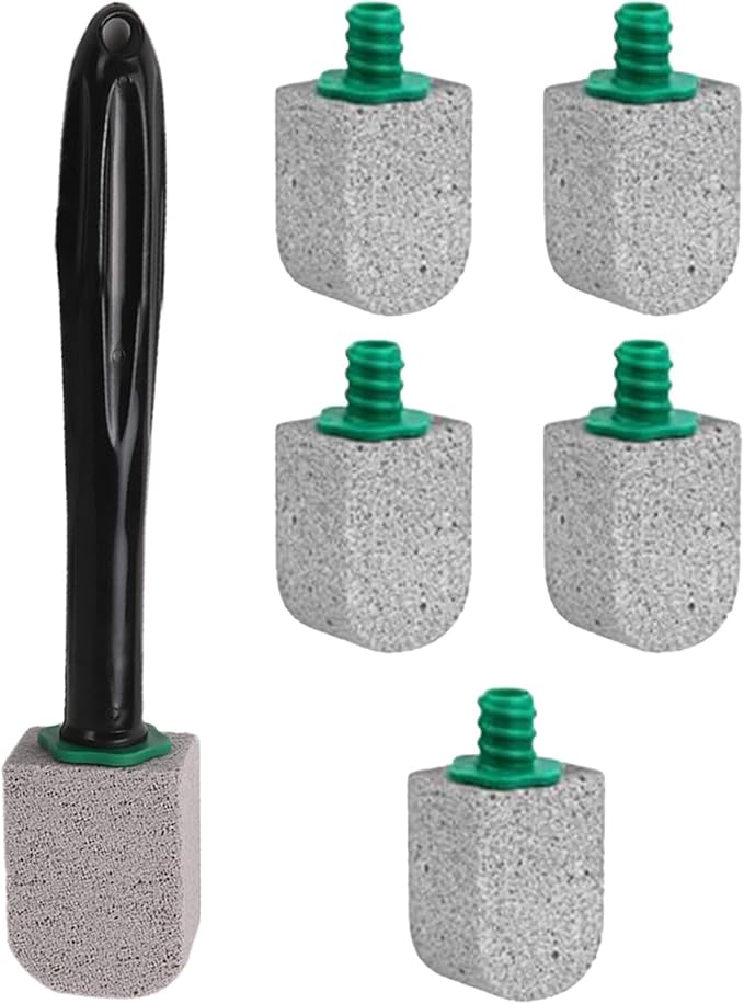 Pumice Stone Toilet Bowl Cleaner, Bathroom Cleaner Brush, Toilet Bowl Stain Remover Eraser, Commode Deep Cleaning Accessories, Cleans Hard Water Ring/Calcium Buildup/Stains