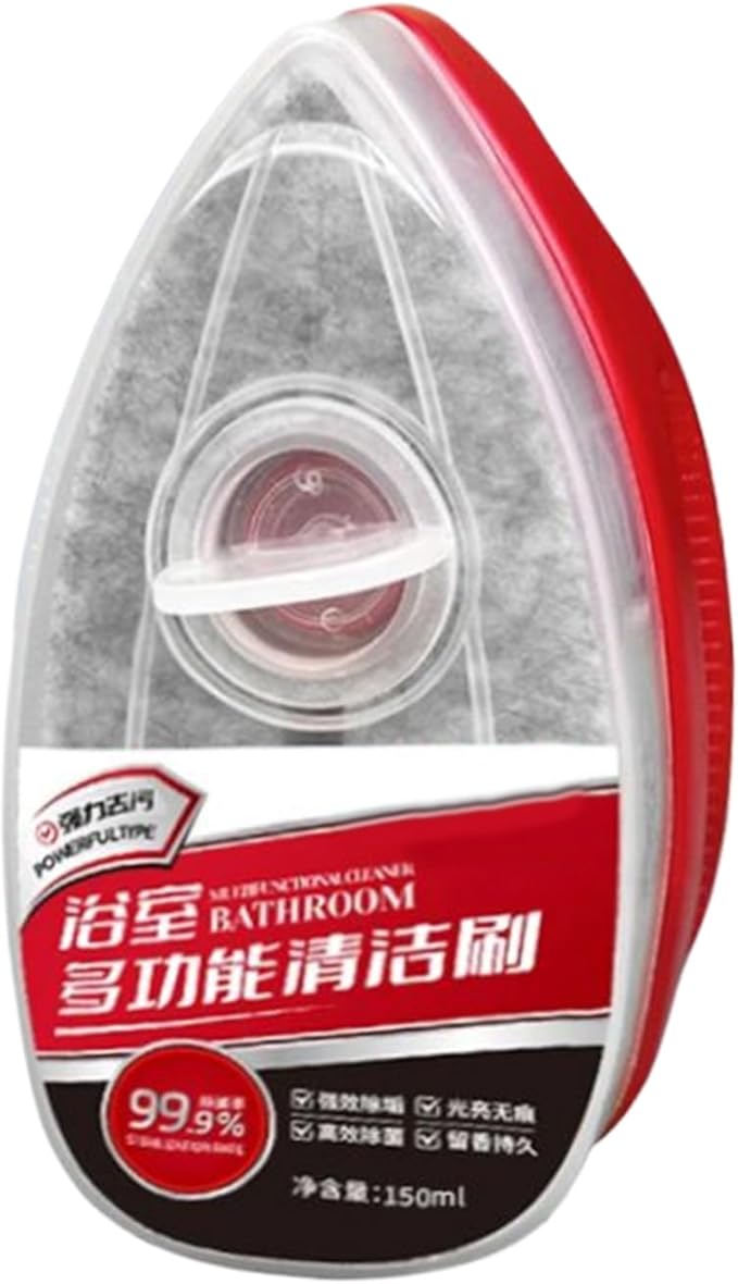 Bathroom Cleaning Brush - Tile Walker, Wall and Sink Cleaner, 150ml Multifunctional Durable Hygiene Tool for Toilet | Kitchen, Apartment, Daily Maintenance