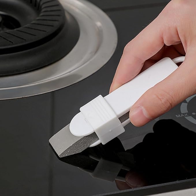 Limescale Eraser Remover Highly Efficient Multifunctional Durable Plastic Cleaning Tool for Kitchen Stove Tiles and Bathrooms