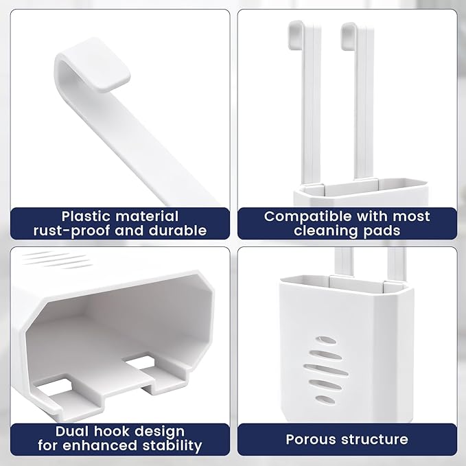 Toilet Tank Cleaning Tablet Holder, Toilet Tank Bleach Tablet Bracket, Toilet Tank Cleaner Caddy
