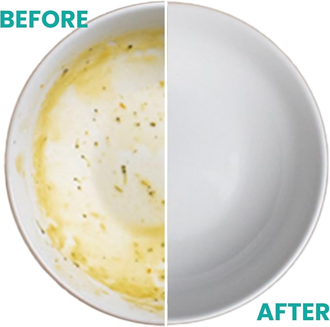 ELEMENT Dish Powder | Pre-Filled Refillable Shaker with Grease-Fighting Dish Soap | Liquidless, Plastic-Free | No Harsh Chemicals (16 OZ in Refillable Shaker, Fragrance-Free)