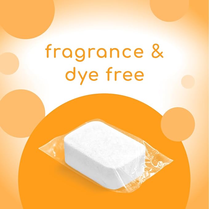 Beyond Natural Dishwasher Tablets [8 Boxs of 32] - Fragrance & Dye Free - Certified Biobased. Powerful. Plant-Based Ingredients