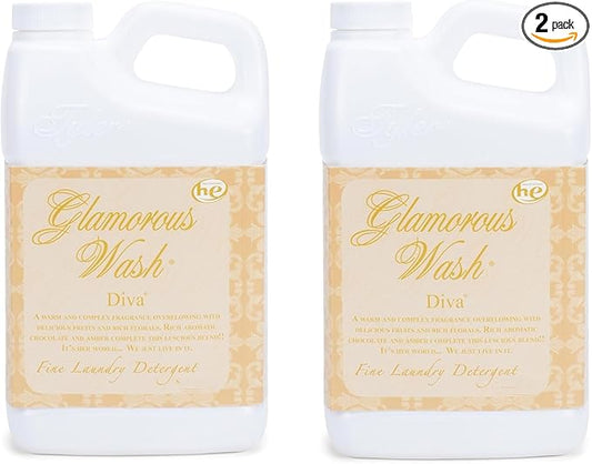 TYLER Glamorous Laundry Wash Detergent, Diva, 128oz / Pack of 2 Bonus a Stain Remover Pen