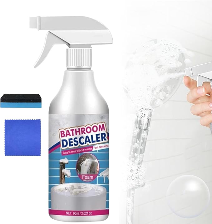 Multipurpose Bathroom Foam Cleaner, Stubborn Stains Cleaner, Bathroom Foaming Cleaner, Bathroom Foam Cleaner Spray (60ML,1PC)