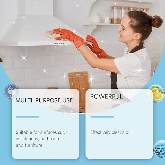 Brazilian Waves Multi Purpose Cleaner, Multi Purpose Cleaner, All-Purpose Cleaning Spray,Brazilian Waves MultiSurface Cleaner Spray for Floor Cleaning, Bathroom, Kitchen (2)