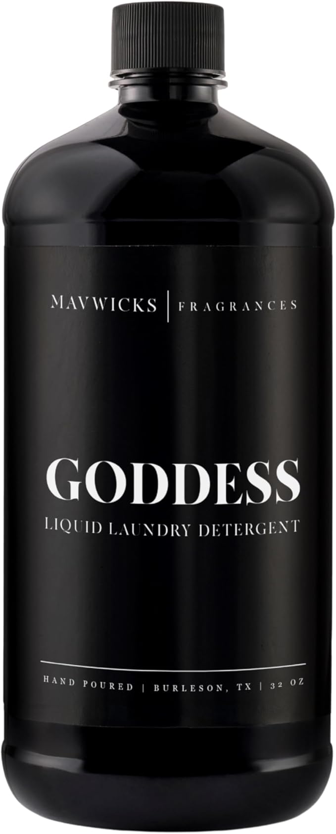 Mavwicks - Laundry Liquid Detergent (Goddess) - 32 Oz Laundry Perfume Bottle for Men & Women, Stain & Odor Remover, Deep Clean, Long-Lasting Fragrance and Freshness for All Fabrics