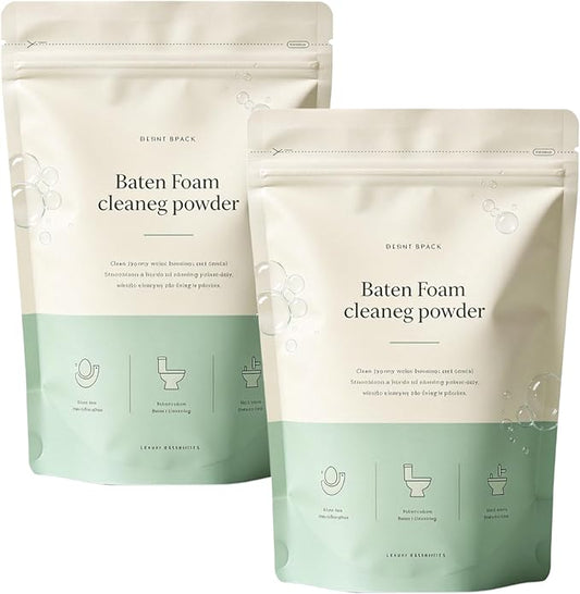 Toilet Bowl Cleaner Foam, Splash Foam Toilet Cleaner Fast-Foaming Formula, Self-Activating Powder for Deep Cleaning (2)