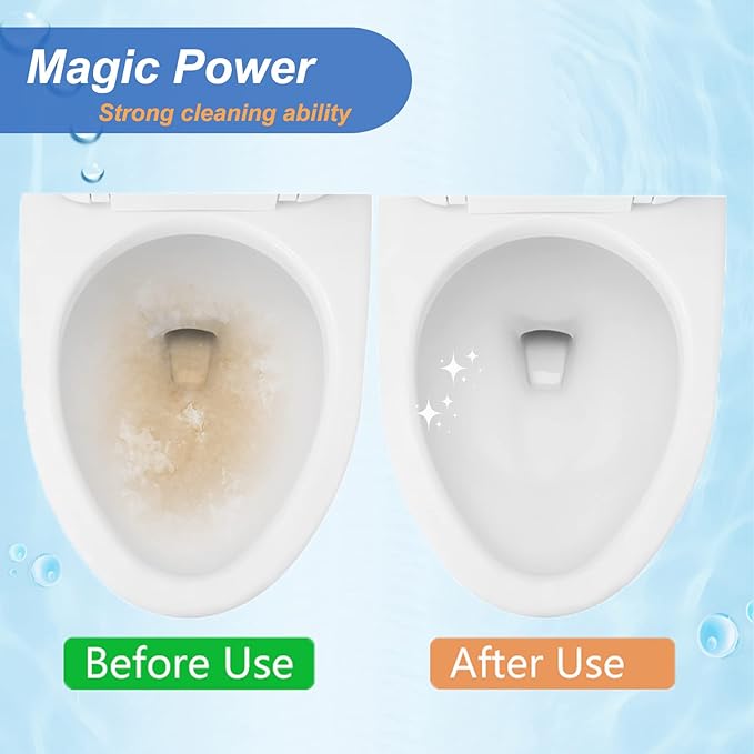 Pumice Stone for Toilet Bowl Cleaning with Handle Pumice Toilet Stone 4 Pack